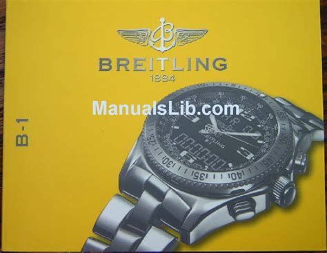 breitling b1 battery type|breitling b1 manual pdf.